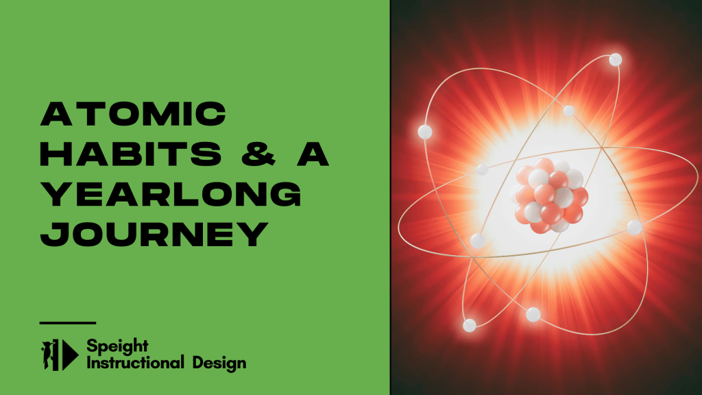 Atomic Habits and a Yearlong Journey