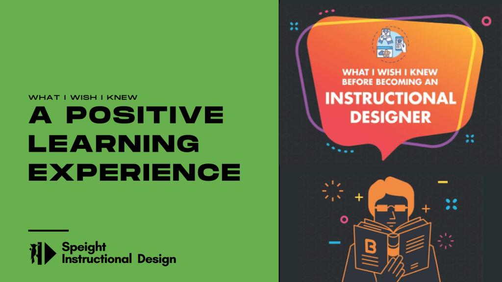 A Positive Learning&nbsp;Experience