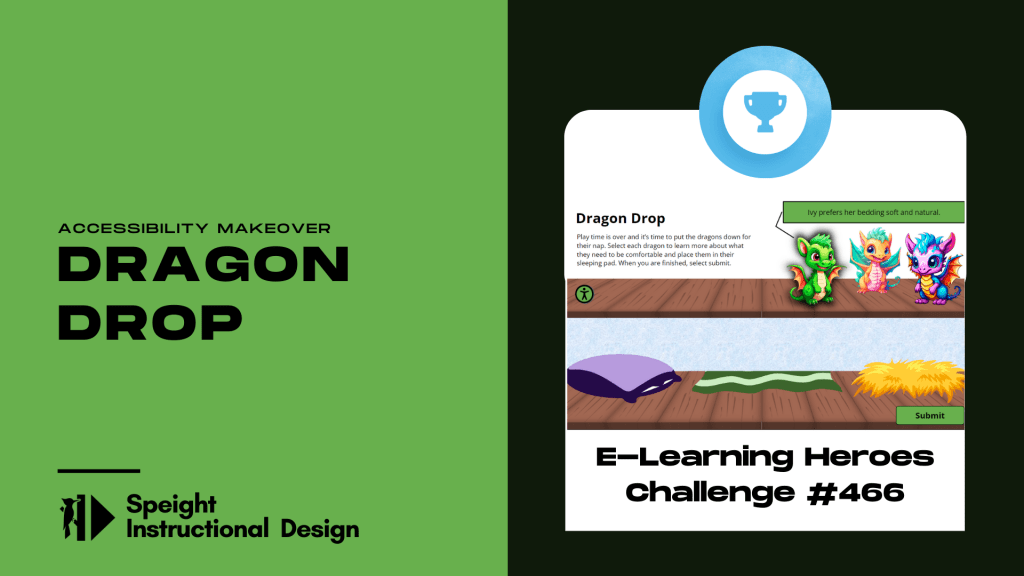 E-Learning Heroes Challenge 466: Dragon Drop